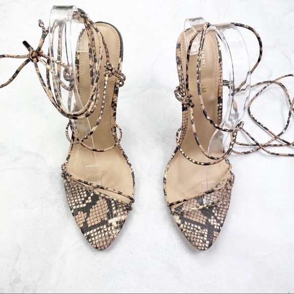 [Steve Madden] Badgirl Ankle Wrap Stiletto Sandal - Picture 10 of 10